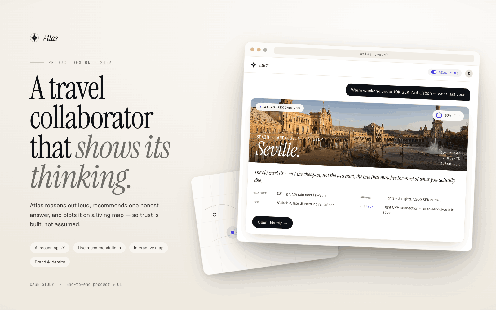 Atlas — exploration travel assistant
